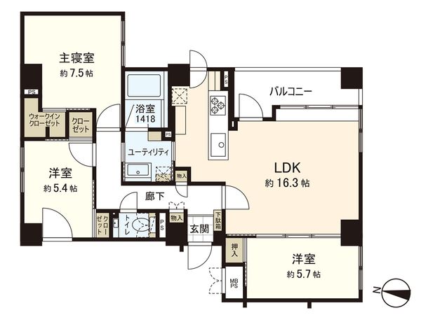 間取図 間取図