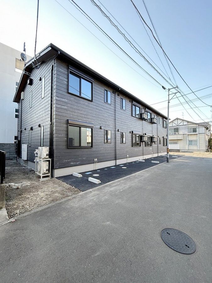 ラ・メゾン木町通 建物外観(南側・東側)※三井ホーム施工♪ ラ・メゾン木町通 建物外観(南側・東側)※三井ホーム施工♪