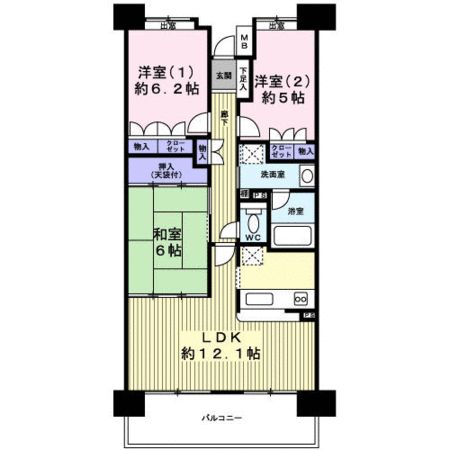 パラッシオ小田原弐番館 間取り パラッシオ小田原弐番館 間取り