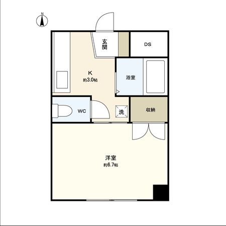 コーポ渡辺 間取図 コーポ渡辺 間取図