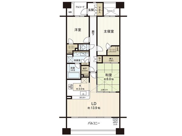 パークアベニュー八乙女ビューステージ 間取図 パークアベニュー八乙女ビューステージ 間取図