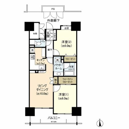 アルスイートあすと長町 間取図 アルスイートあすと長町 間取図