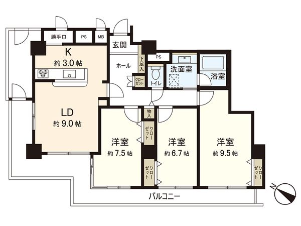 ツインタワー広瀬川・春圃 間取図 ツインタワー広瀬川・春圃 間取図
