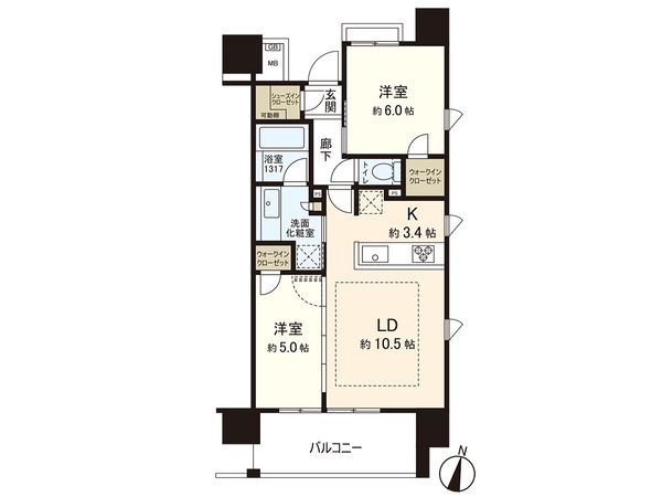 免震構造マンション♪南東角住戸♪ガス温水式床暖房(LD)♪ 免震構造マンション♪南東角住戸♪ガス温水式床暖房(LD)♪