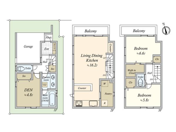 南榎町戸建 間取図 南榎町戸建 間取図