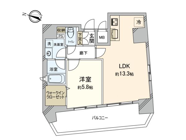 クレイシア文京春日 間取り クレイシア文京春日 間取り