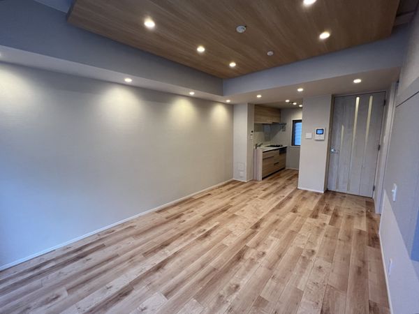 パークスクエア小石川 LDK(約13帖)床暖房付き パークスクエア小石川 LDK(約13帖)床暖房付き