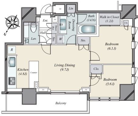 ザ・パークハウス高輪タワー リビング・居室 ザ・パークハウス高輪タワー リビング・居室