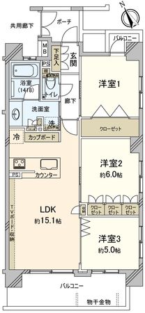 間取図(平面図) 間取図(平面図)