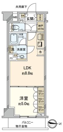 クレヴィア小石川後楽園 間取り クレヴィア小石川後楽園 間取り