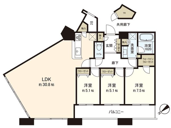 アイタワー 3LDK(約105.42帖) アイタワー 3LDK(約105.42帖)