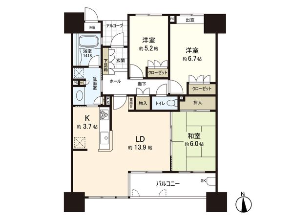 間取図 間取図