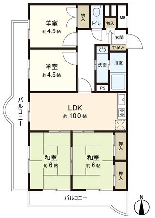 ホワイトコーポ大谷 間取図 ホワイトコーポ大谷 間取図