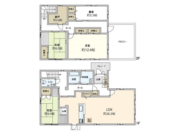 井尻五丁目戸建 間取図 井尻五丁目戸建 間取図