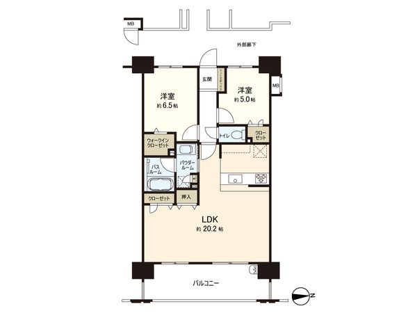 グランフォーレ大橋駅前レジデンス 間取図 グランフォーレ大橋駅前レジデンス 間取図