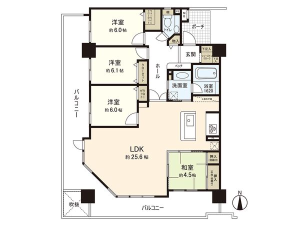 アンピール姪浜駅南 間取図 アンピール姪浜駅南 間取図