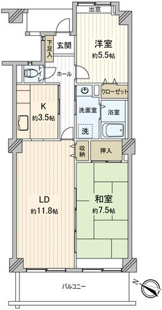 パティオス13番街 間取図 パティオス13番街 間取図