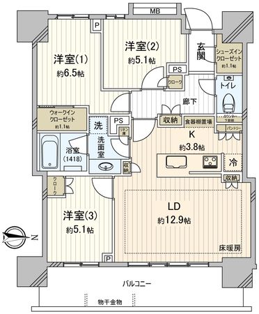 幕張ベイパーククロスタワー&レジデンス 間取図 幕張ベイパーククロスタワー&レジデンス 間取図