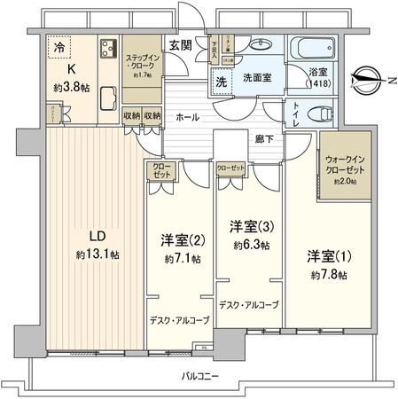 セントラルパーク・ウエストシータワー 間取図 セントラルパーク・ウエストシータワー 間取図