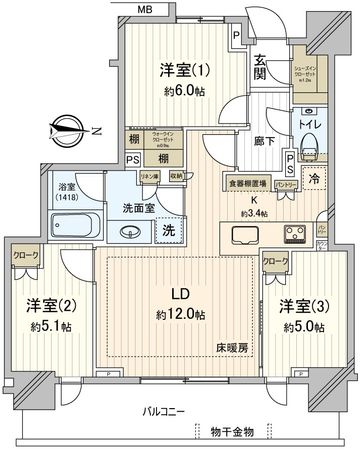 幕張ベイパーククロスタワー&レジデンス 間取図 幕張ベイパーククロスタワー&レジデンス 間取図