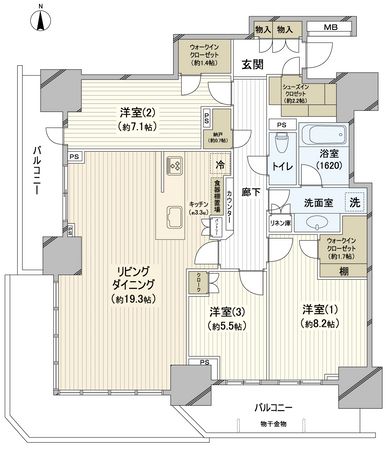 幕張ベイパーク スカイグランドタワー 間取図 幕張ベイパーク スカイグランドタワー 間取図