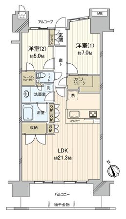 コロンブスシティ 間取図 コロンブスシティ 間取図