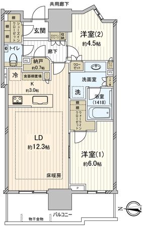 幕張ベイパーク ライズゲートタワー 間取図 幕張ベイパーク ライズゲートタワー 間取図