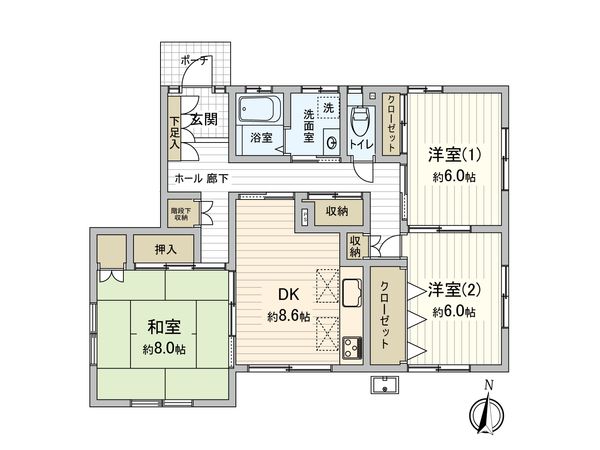 菅野1丁目戸建 間取り 菅野1丁目戸建 間取り