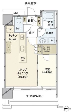 THE YOKOHAMA FRONT TOWER 間取図 THE YOKOHAMA FRONT TOWER 間取図