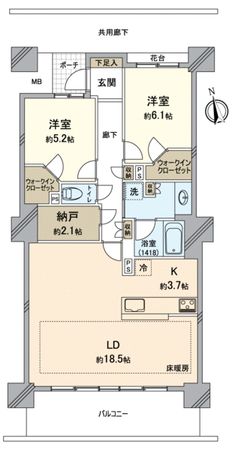 コットンハーバータワーズ ベイウエスト 間取り コットンハーバータワーズ ベイウエスト 間取り