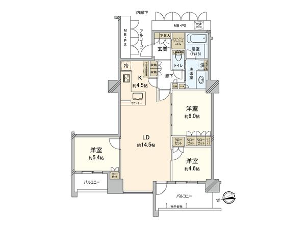 上大岡タワーザレジデンス 間取図 上大岡タワーザレジデンス 間取図