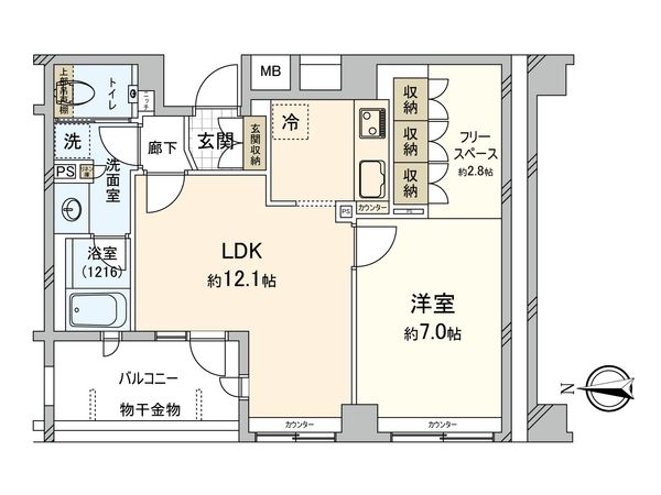 アトラス野毛山 間取図 アトラス野毛山 間取図