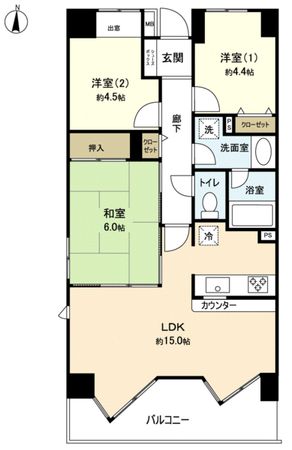 アールヴェール横濱台町 間取り アールヴェール横濱台町 間取り