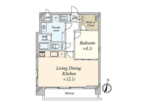 シェリーヒルズ横浜 間取図 シェリーヒルズ横浜 間取図