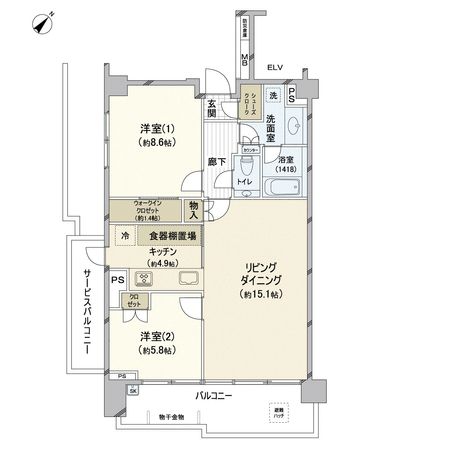 グランドメゾンThe山手249 間取図 グランドメゾンThe山手249 間取図