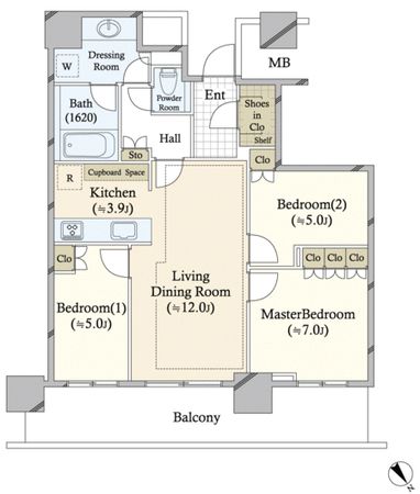 ザ・タワー横浜北仲 間取り ザ・タワー横浜北仲 間取り