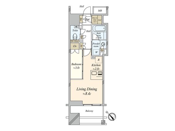 ジオ横浜大通り公園 間取図 ジオ横浜大通り公園 間取図