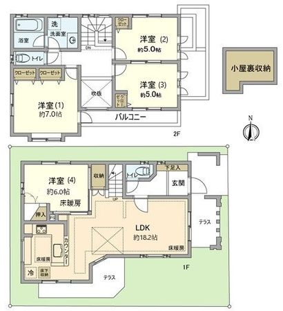 ファインコート荻窪北 間取図 ファインコート荻窪北 間取図