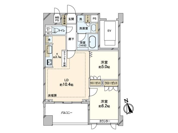 ライオンズマンション高田馬場サウスレジデンス 間取図 ライオンズマンション高田馬場サウスレジデンス 間取図