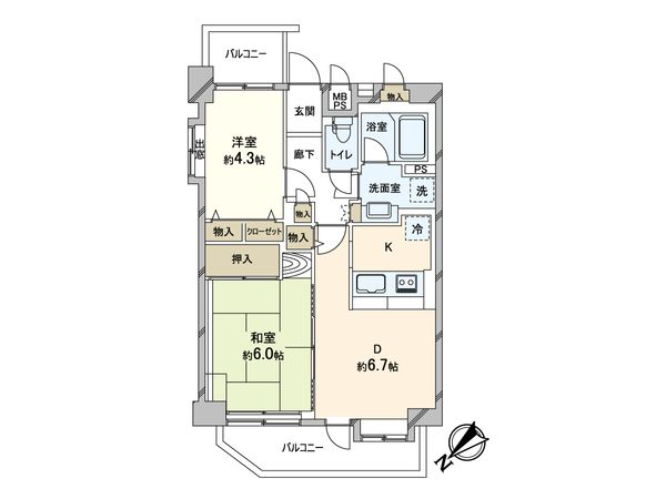 サンコート中野 間取図 サンコート中野 間取図