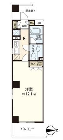 シュロス神田五軒町ツインフォルム 間取図 シュロス神田五軒町ツインフォルム 間取図