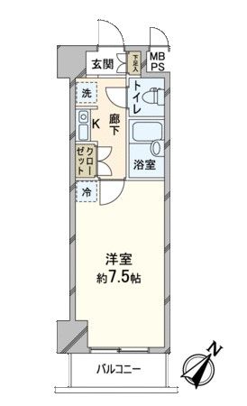 エクセリア文京池之端 間取図 エクセリア文京池之端 間取図