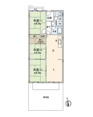富士見台パークホームズ 間取図 富士見台パークホームズ 間取図