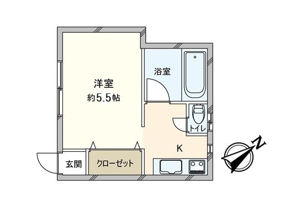 グレースハイム 間取図(平面図) グレースハイム 間取図(平面図)
