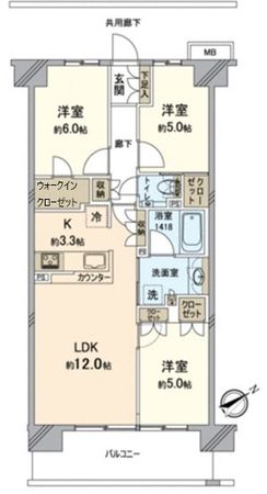 ソライエ成増 間取図 ソライエ成増 間取図