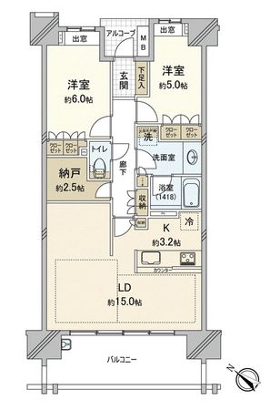 ライオンズ志木グランフォート 間取図 ライオンズ志木グランフォート 間取図