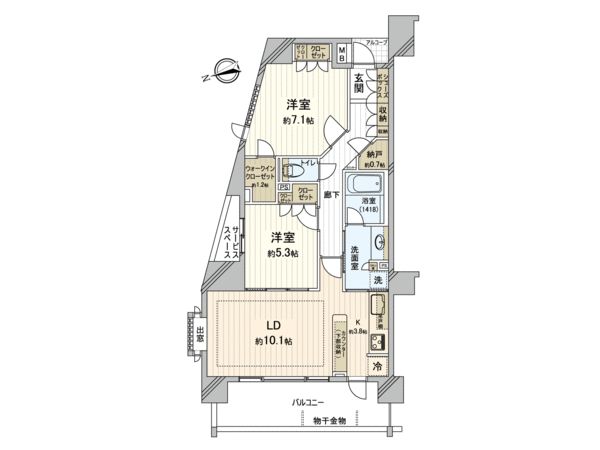 藤和シティホームズ池袋駅前 間取図 藤和シティホームズ池袋駅前 間取図