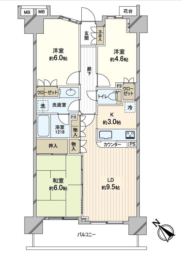 藤和シティホームズ巣鴨ステーションビュー 間取図(平面図) 藤和シティホームズ巣鴨ステーションビュー 間取図(平面図)