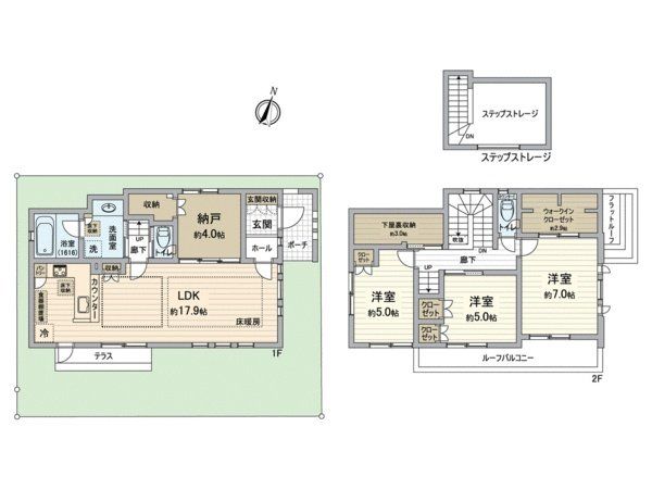 ファインコート石神井公園ときいろの街 間取り ファインコート石神井公園ときいろの街 間取り