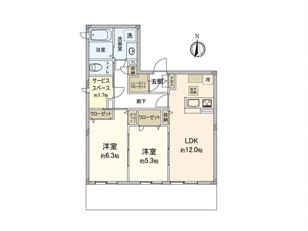K・HOUSE高松 間取図(平面図) K・HOUSE高松 間取図(平面図)